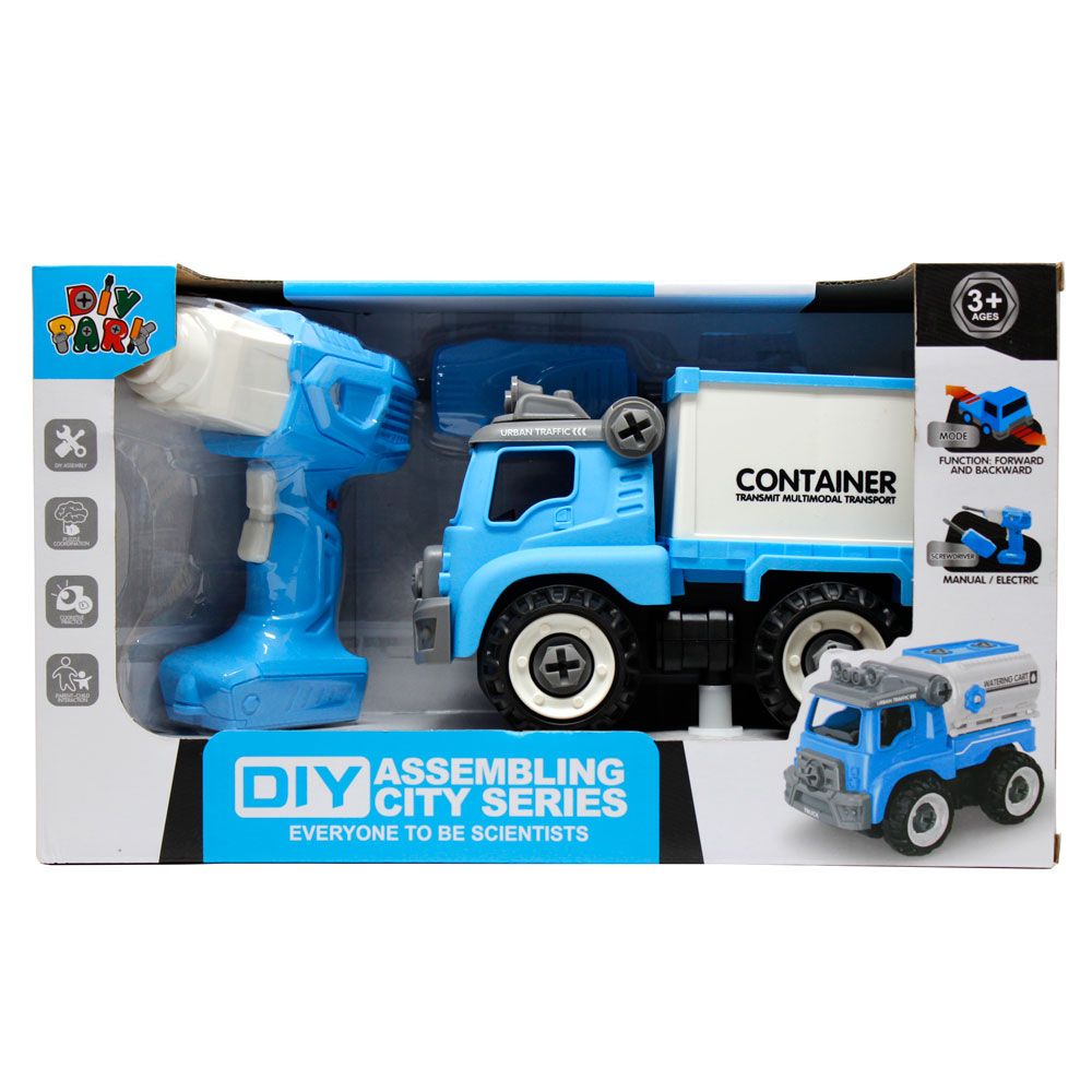 Đồ chơi xe tải lắp ghép điều khiển