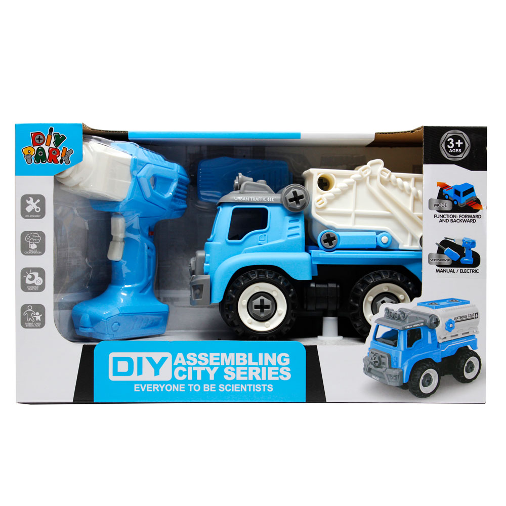 Đồ chơi xe tải lắp ghép điều khiển