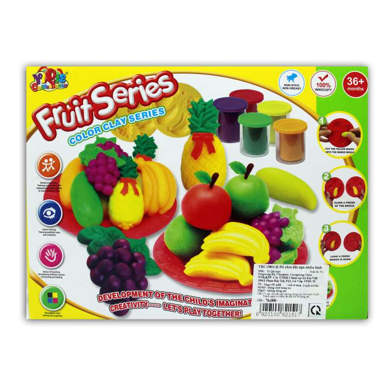 Đồ chơi đất nặn nhiều hình