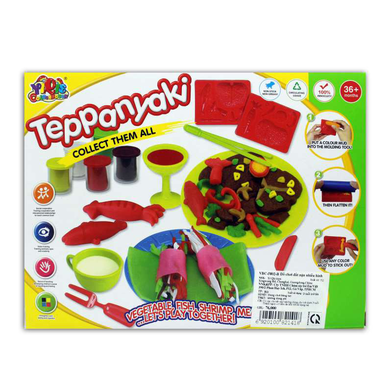 Đồ chơi đất nặn nhiều hình