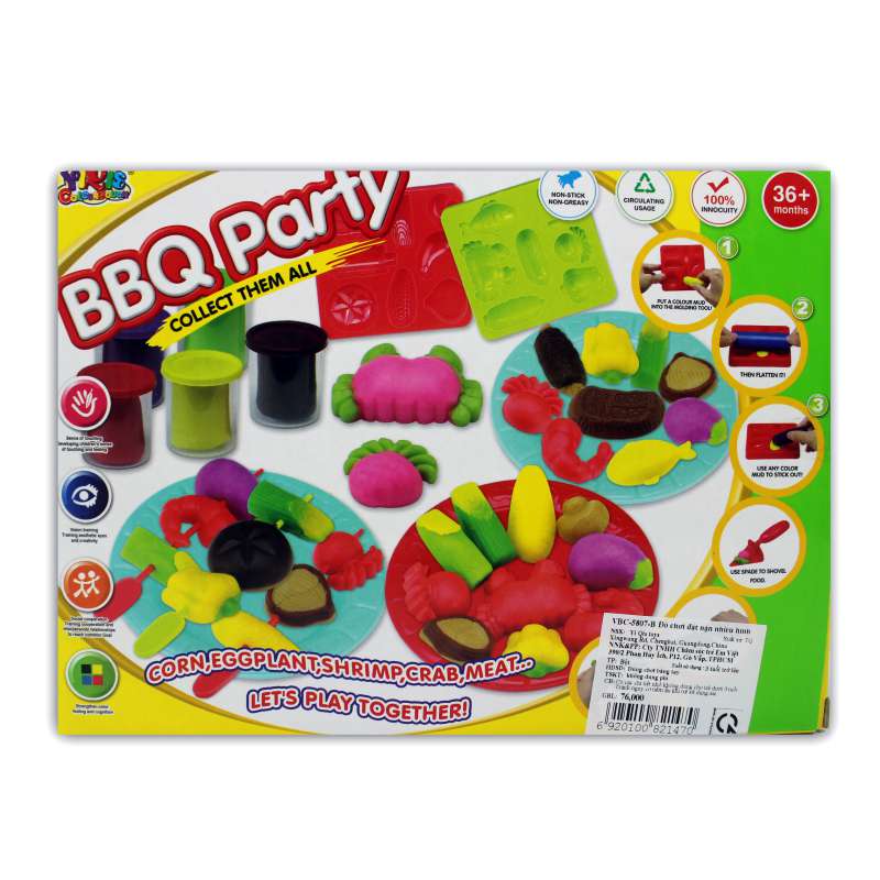 Đồ chơi đất nặn nhiều hình