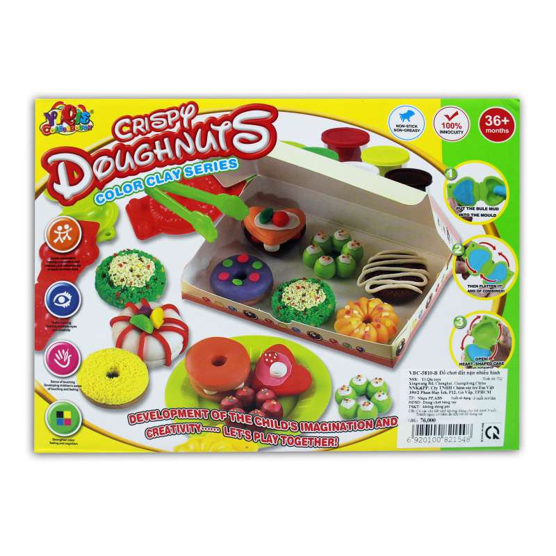 Đồ chơi đất nặn nhiều hình