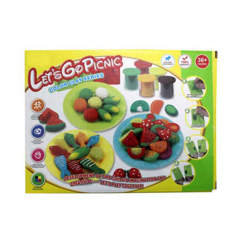 Đồ chơi đất nặn nhiều hình