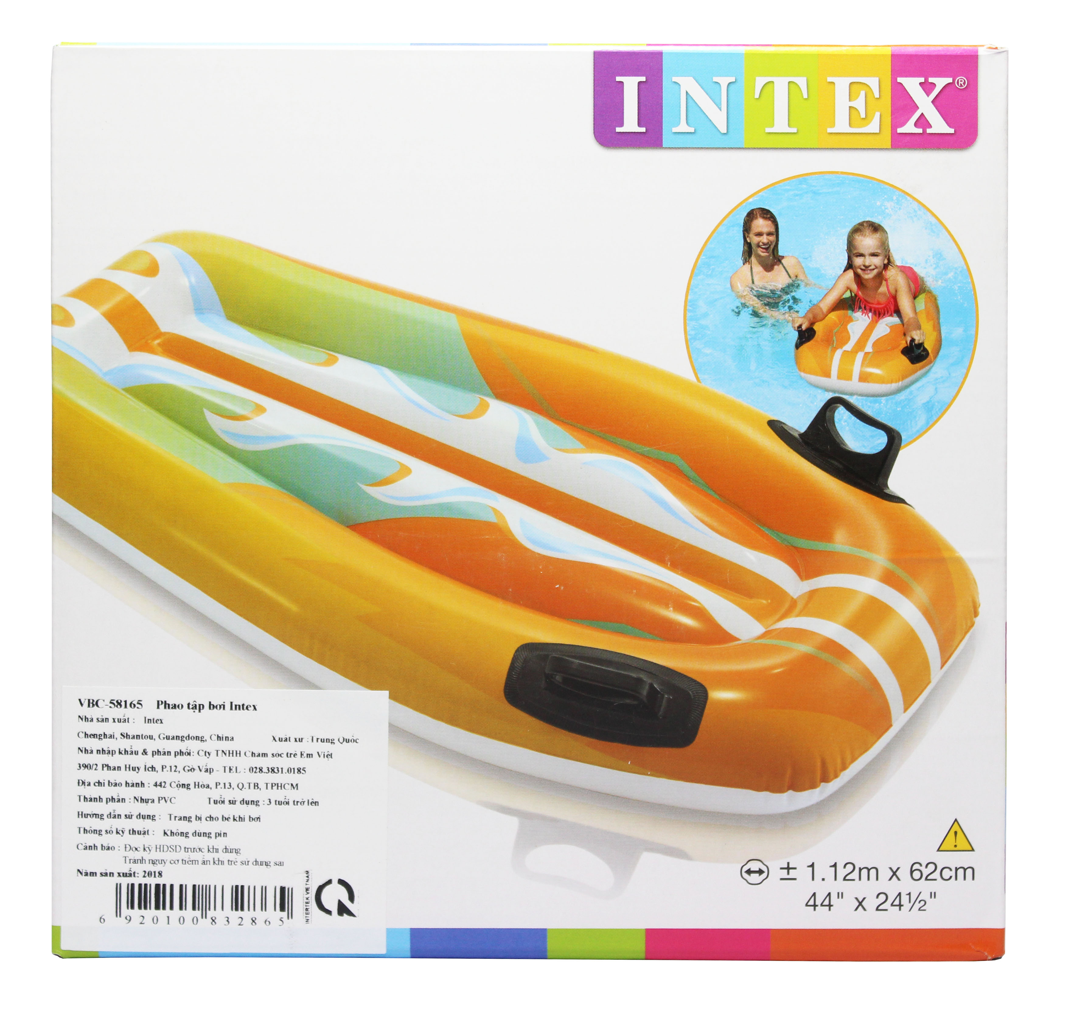 Phao tập bơi Intex