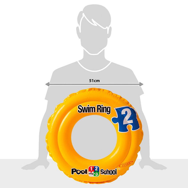 Phao bơi Intex Step 1-2-3