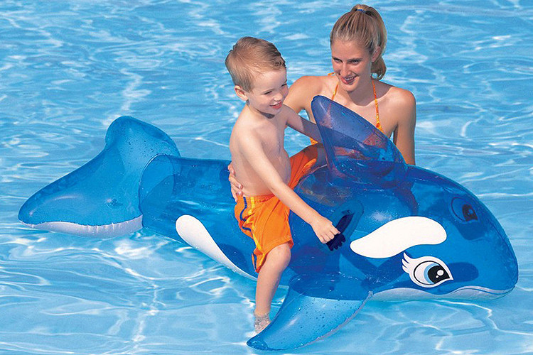 Phao bơi cá voi Intex
