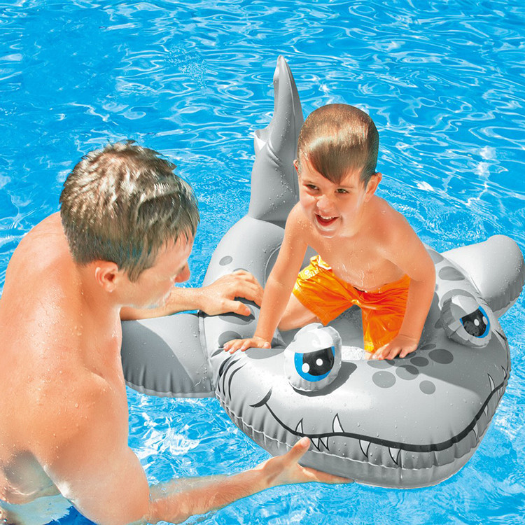 Phao bơi Intex 3 mẫu: phi thuyền, cá, oto