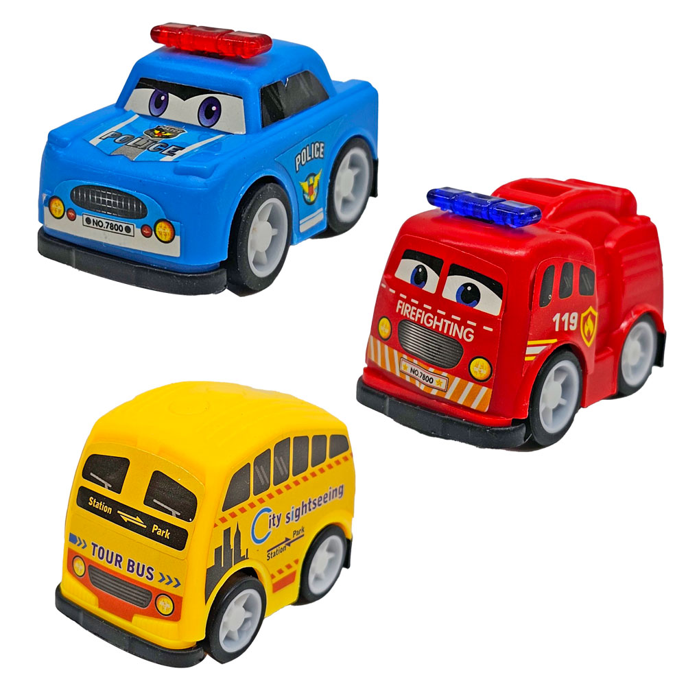 Bộ đồ chơi 6 xe trớn mini