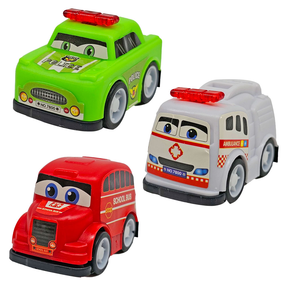 Bộ đồ chơi 6 xe trớn mini