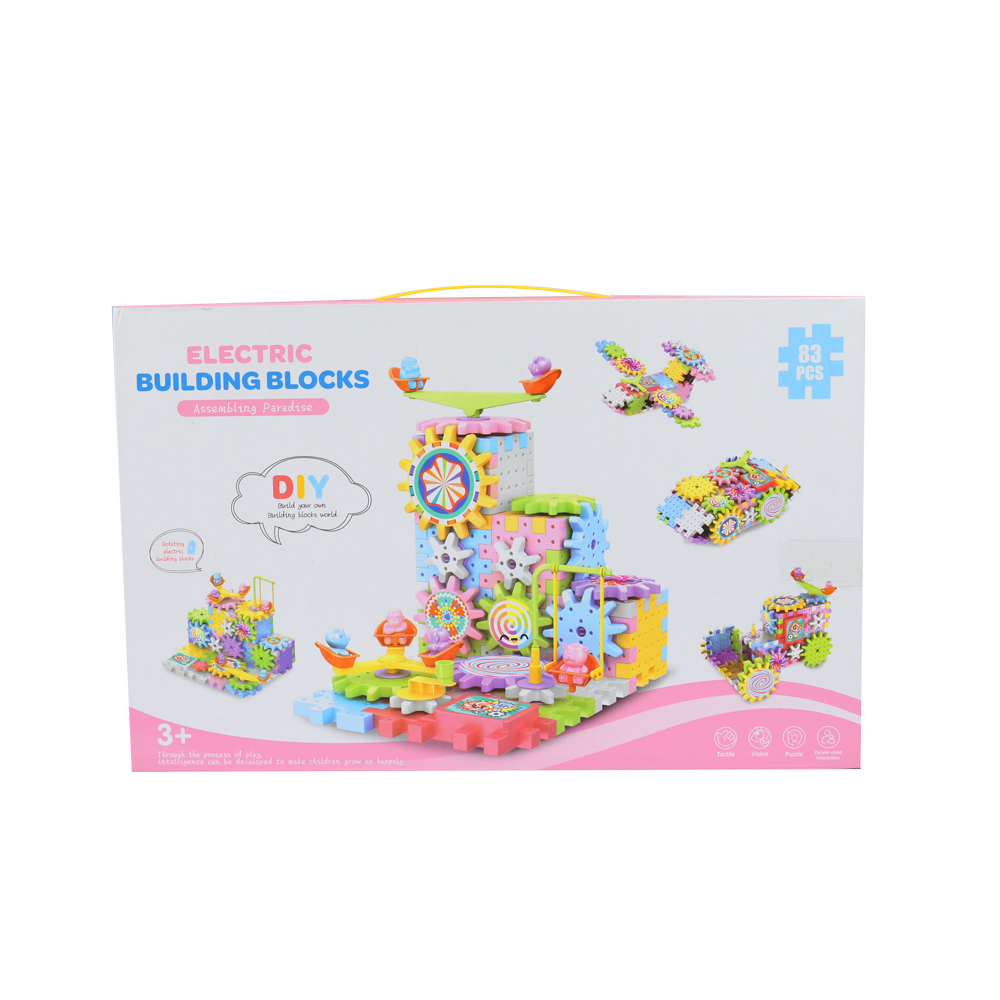 Bộ đồ chơi lắp ráp trục xoay