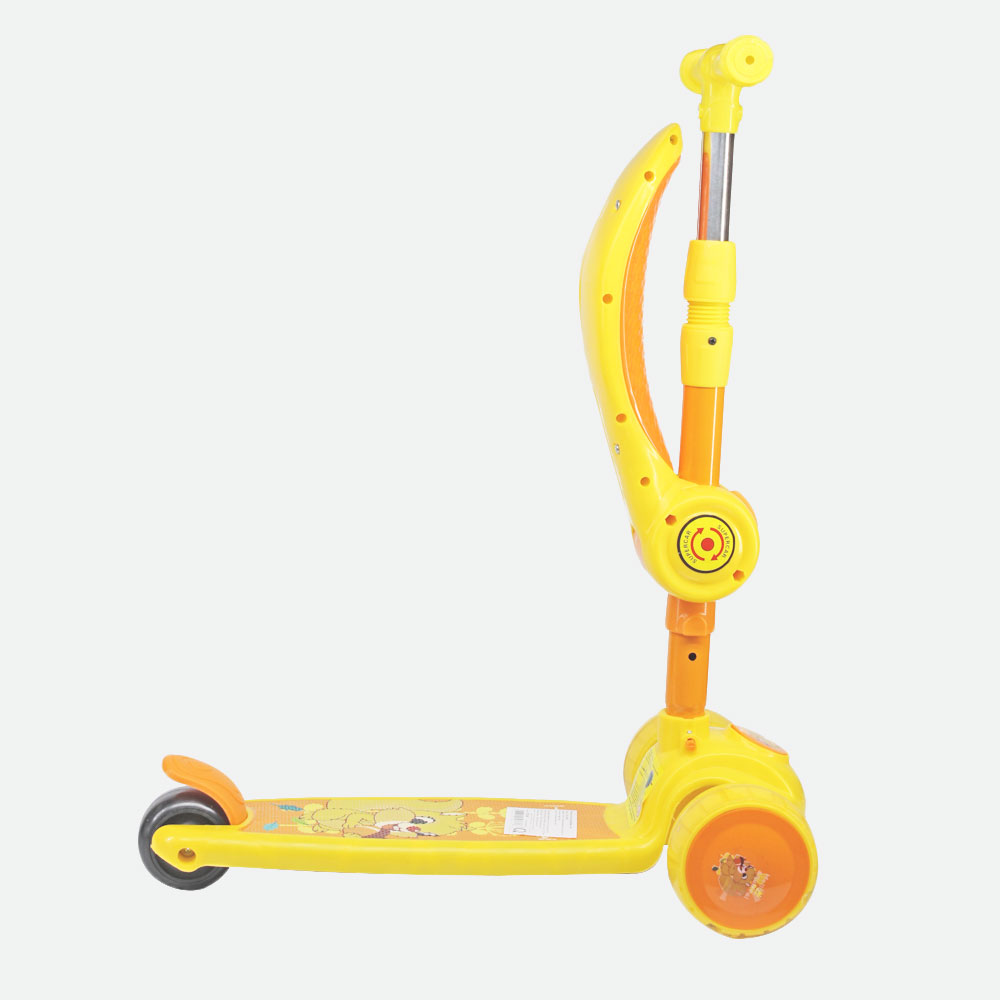 Đồ chơi scooter kèm ghế bánh có đèn