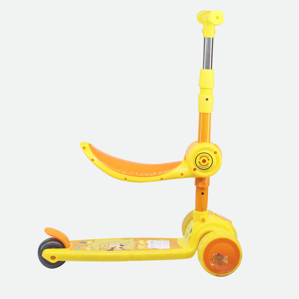 Đồ chơi scooter kèm ghế bánh có đèn