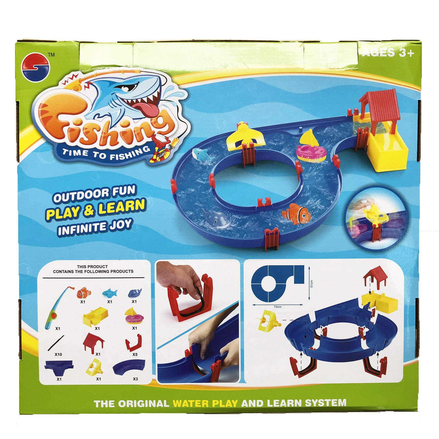 Đồ chơi câu cá công viên nước