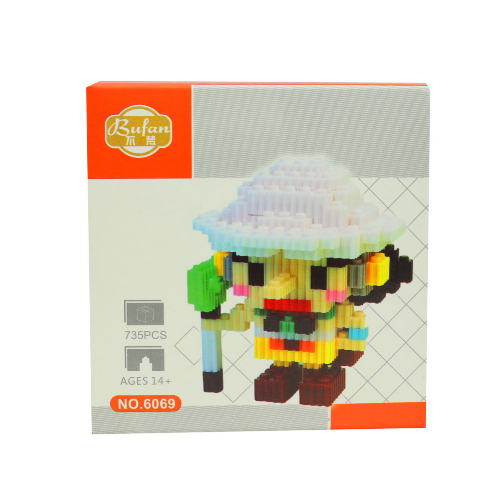 Đồ chơi lắp ghép nhân vật hoạt hình