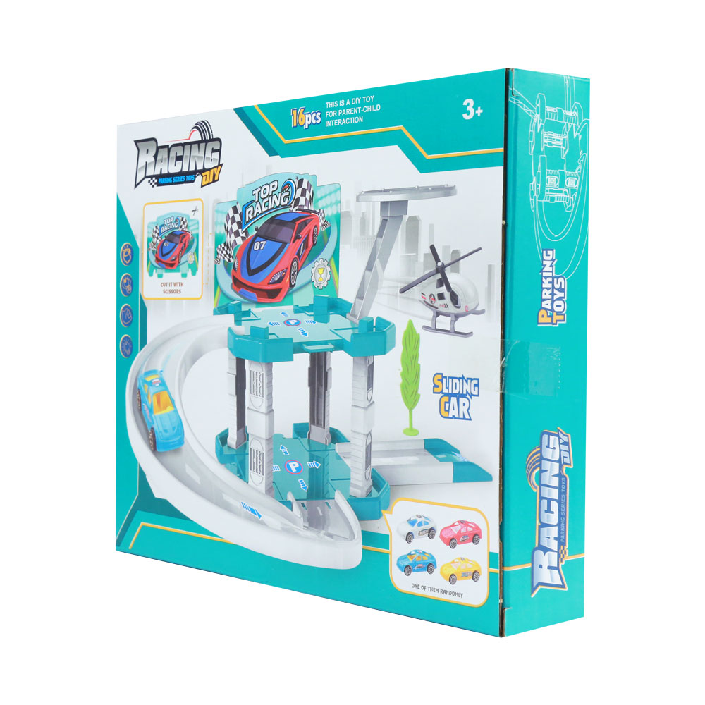 Đồ chơi mô hình bãi xe chuyên dụng