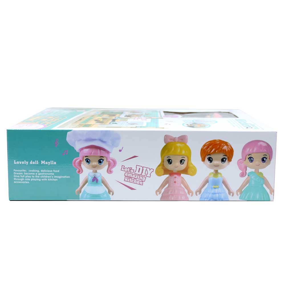 Đồ chơi lắp ghép các kiểu phòng dùng pin