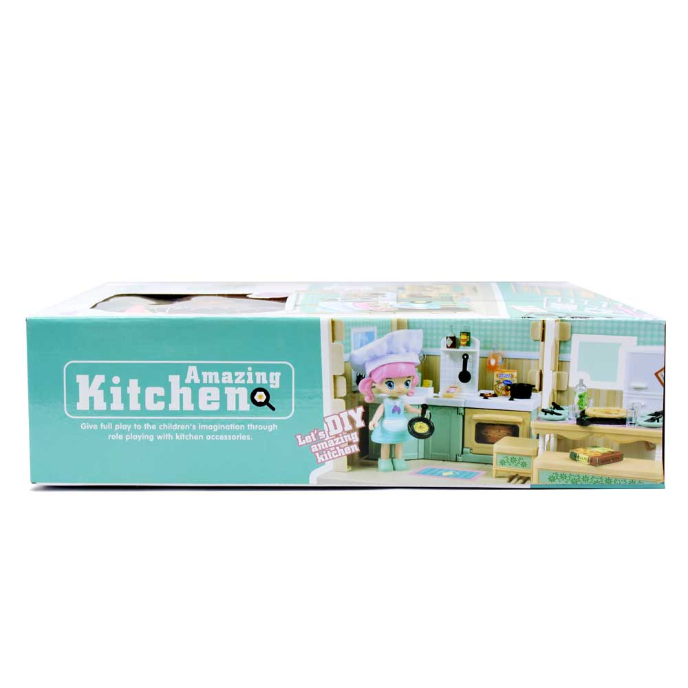 Đồ chơi lắp ghép các kiểu phòng dùng pin