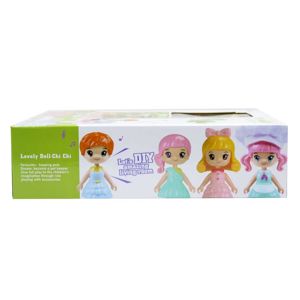 Đồ chơi lắp ghép các kiểu phòng dùng pin