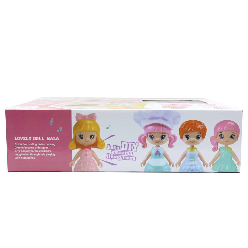 Đồ chơi lắp ghép các kiểu phòng dùng pin