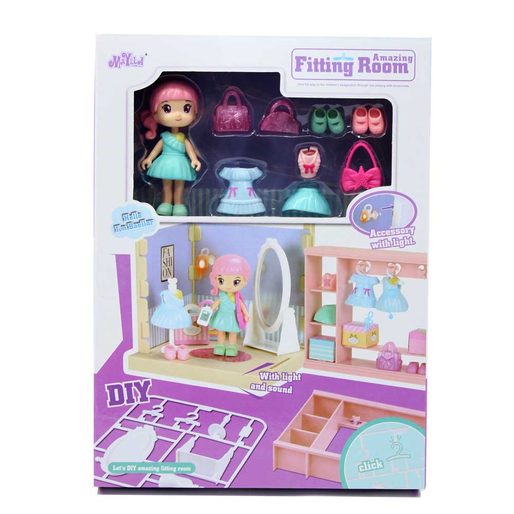 Đồ chơi lắp ghép các kiểu phòng dùng pin