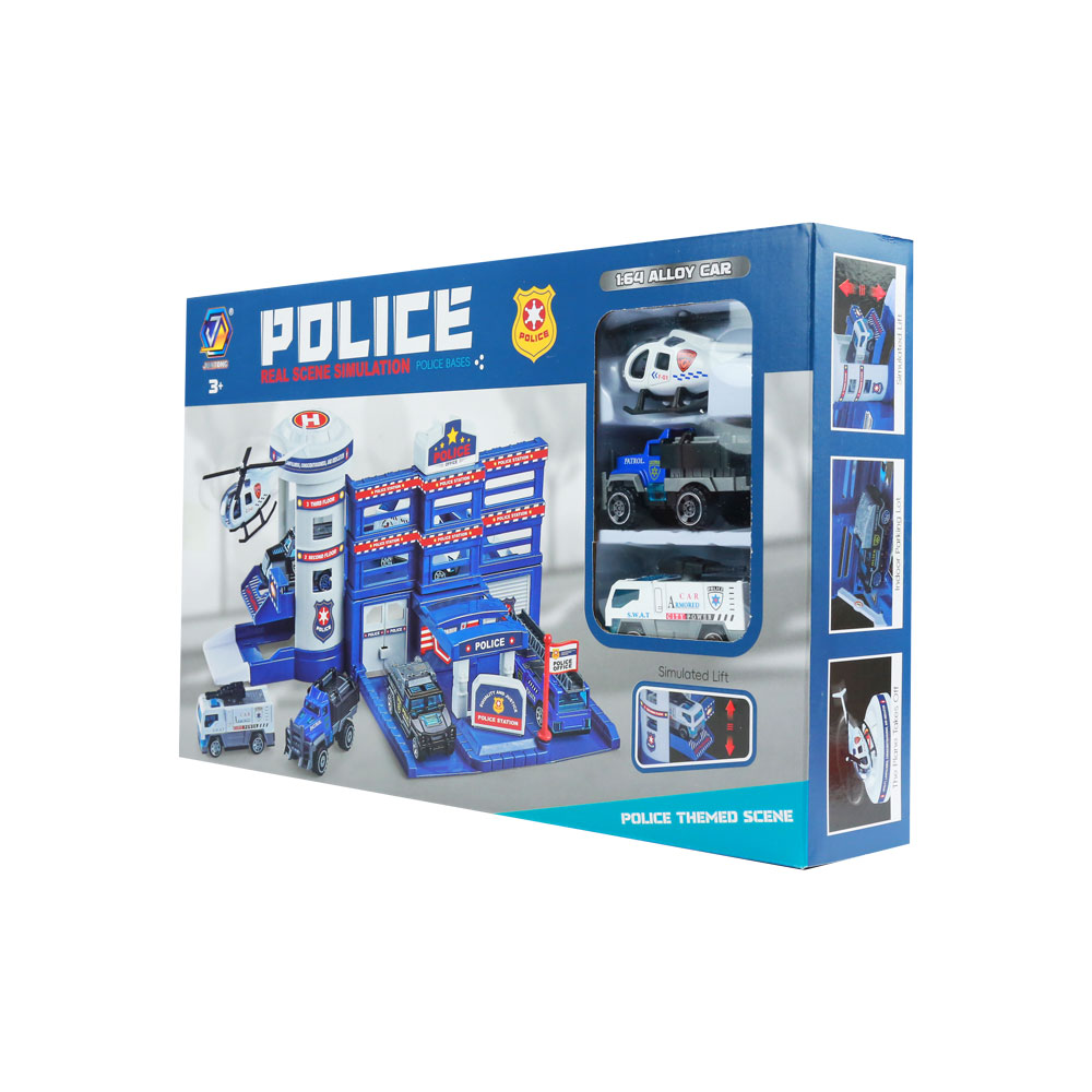 Đồ chơi bãi đỗ xe công trình chuyên dụng