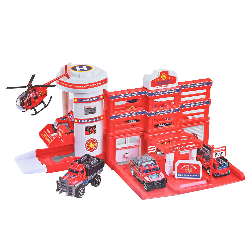 Đồ chơi bãi đỗ xe công trình chuyên dụng