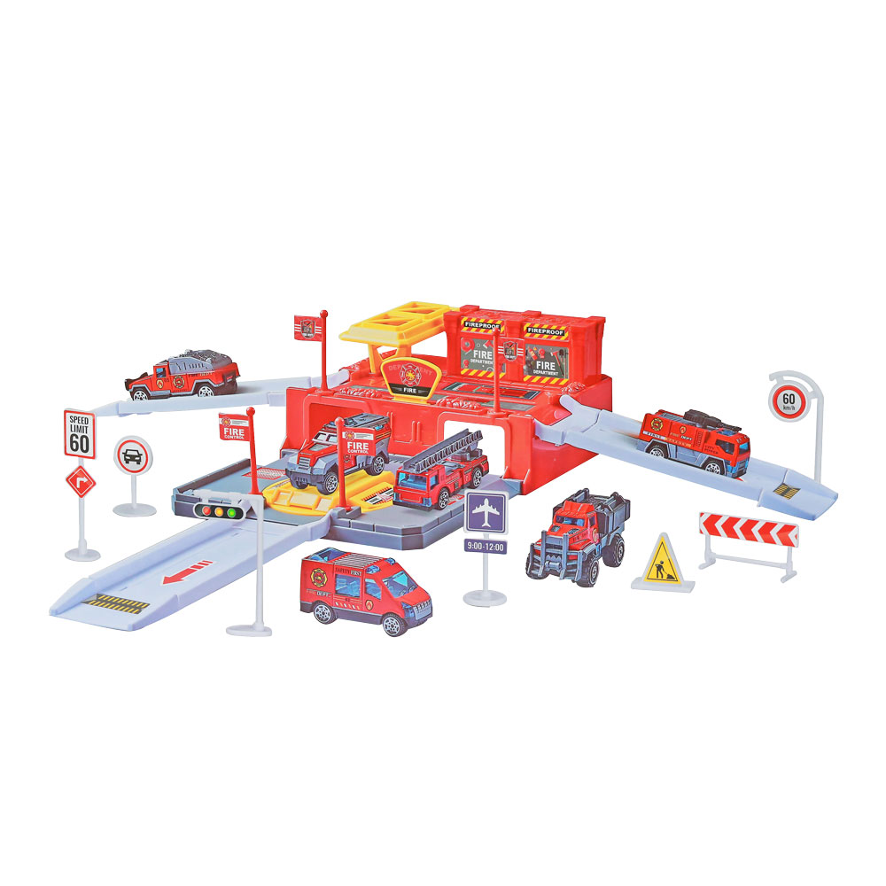 Đồ chơi bãi đỗ xe công trình chuyên dụng