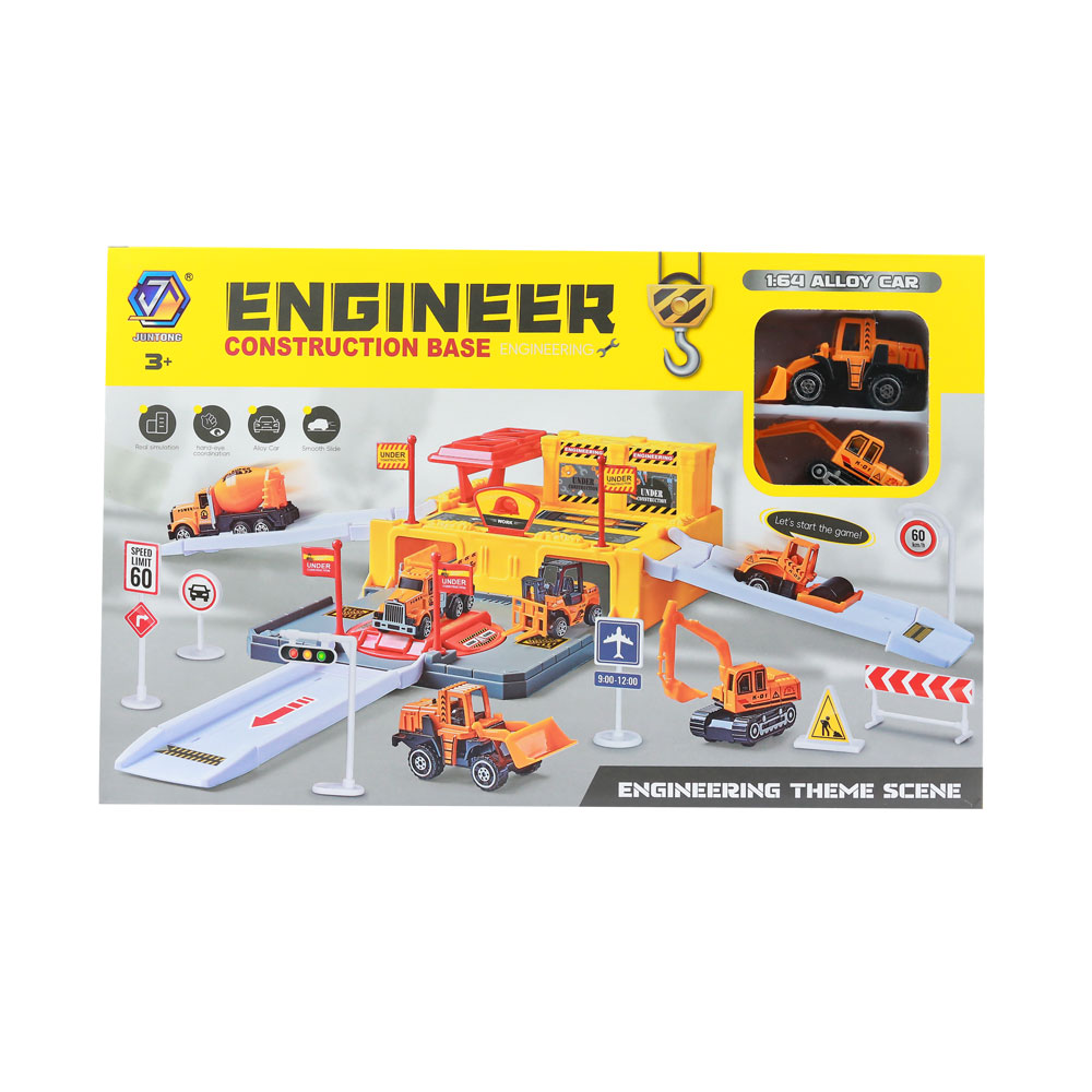 Đồ chơi bãi đỗ xe công trình chuyên dụng