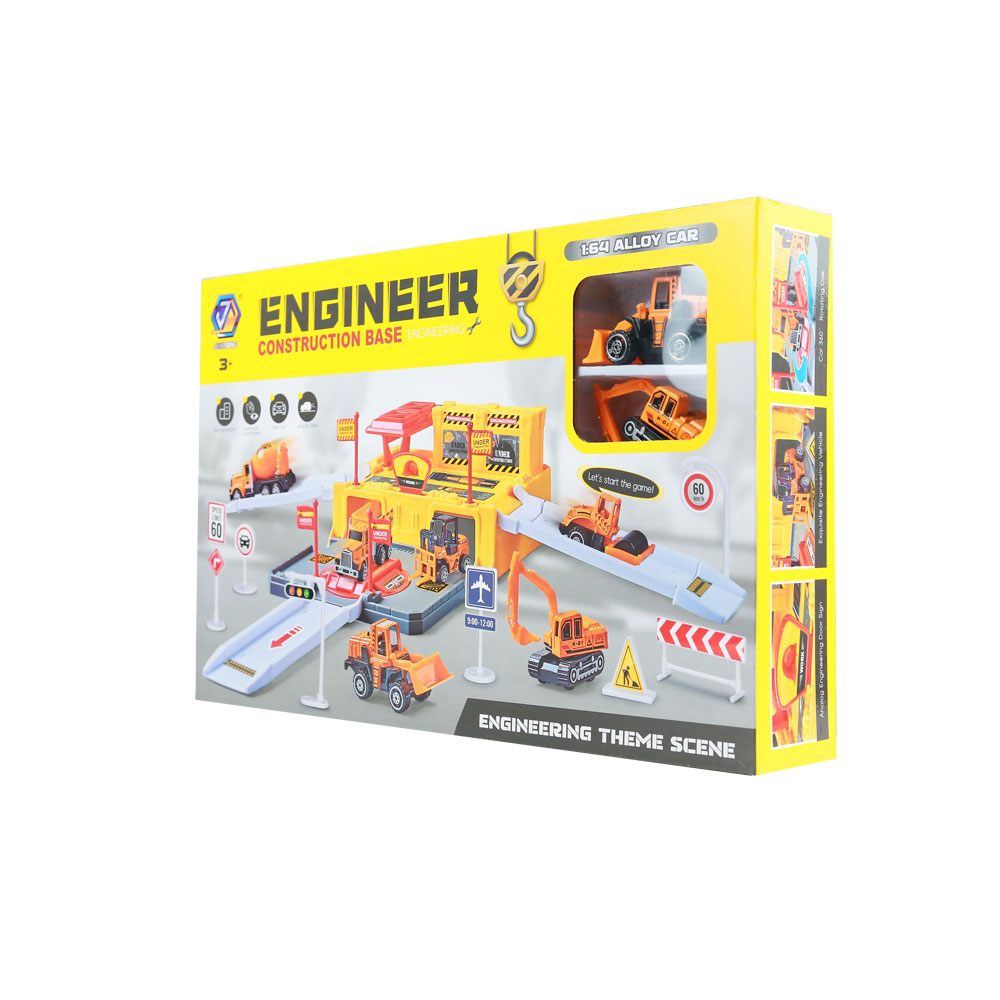 Đồ chơi bãi đỗ xe công trình chuyên dụng