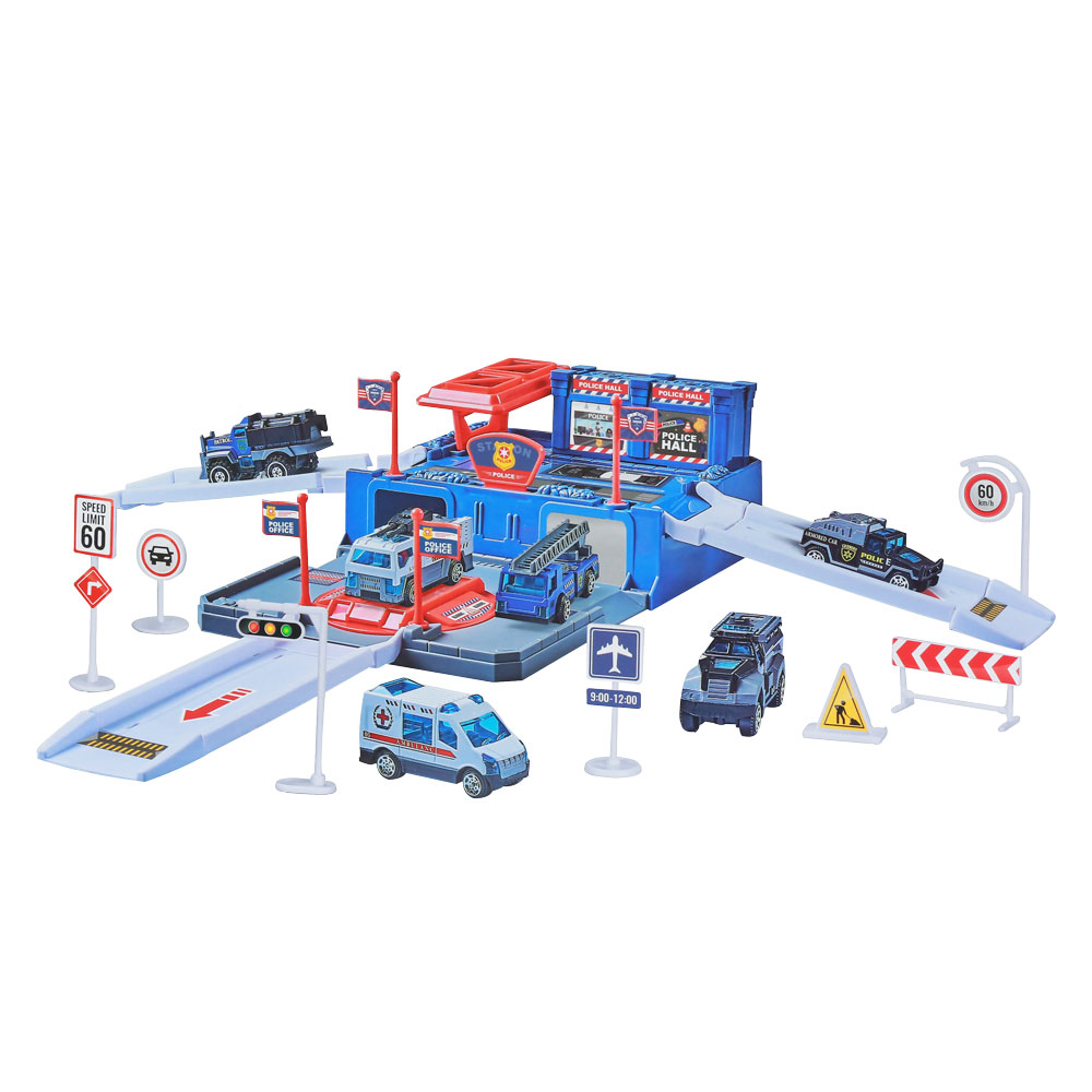 Đồ chơi bãi đỗ xe công trình chuyên dụng