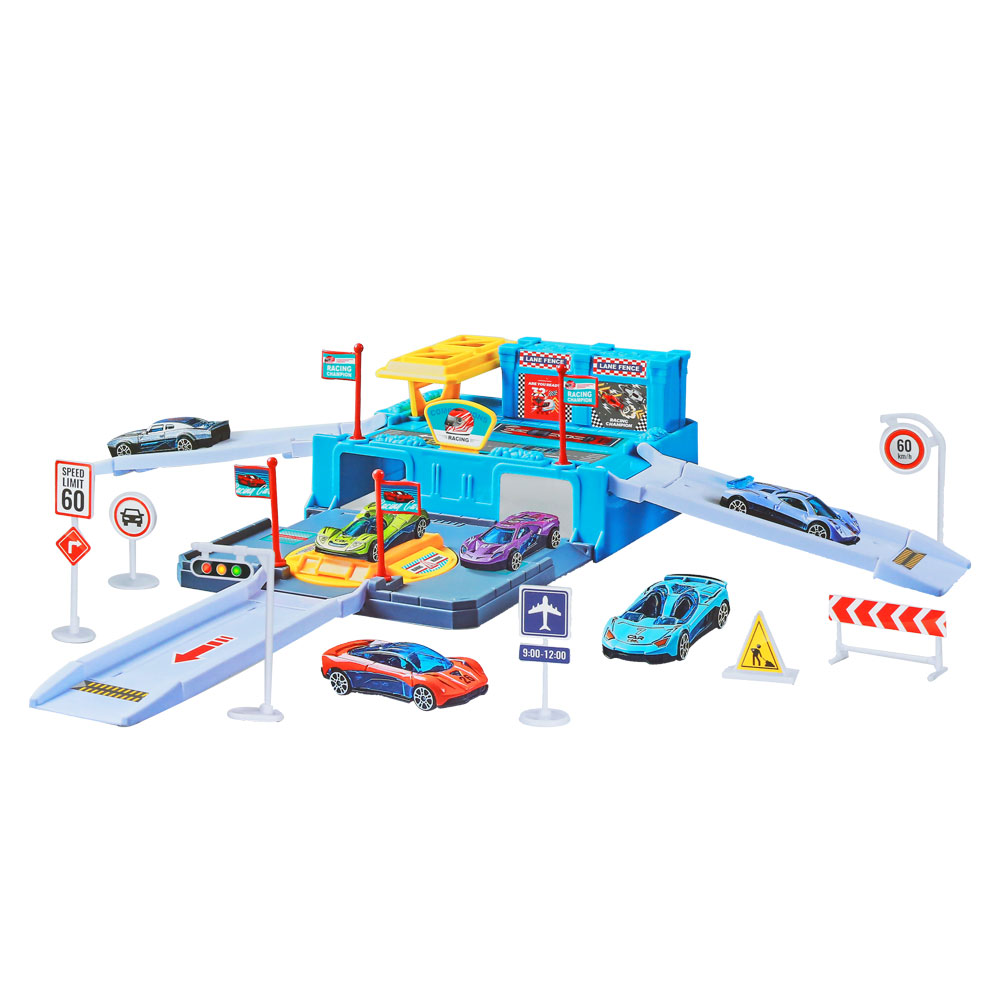 Đồ chơi bãi đỗ xe công trình chuyên dụng