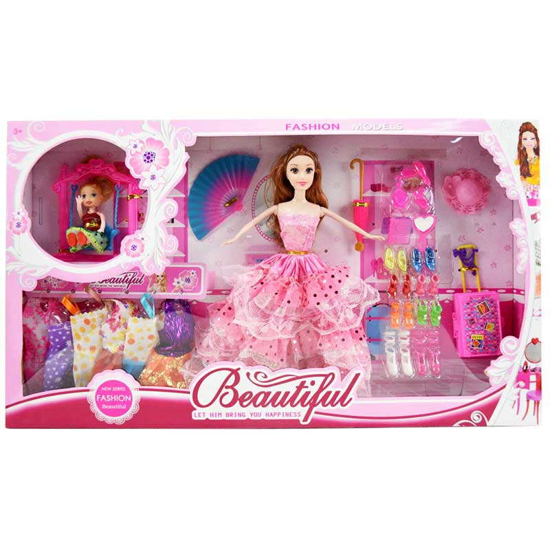 Đồ chơi búp bê kèm linh kiện