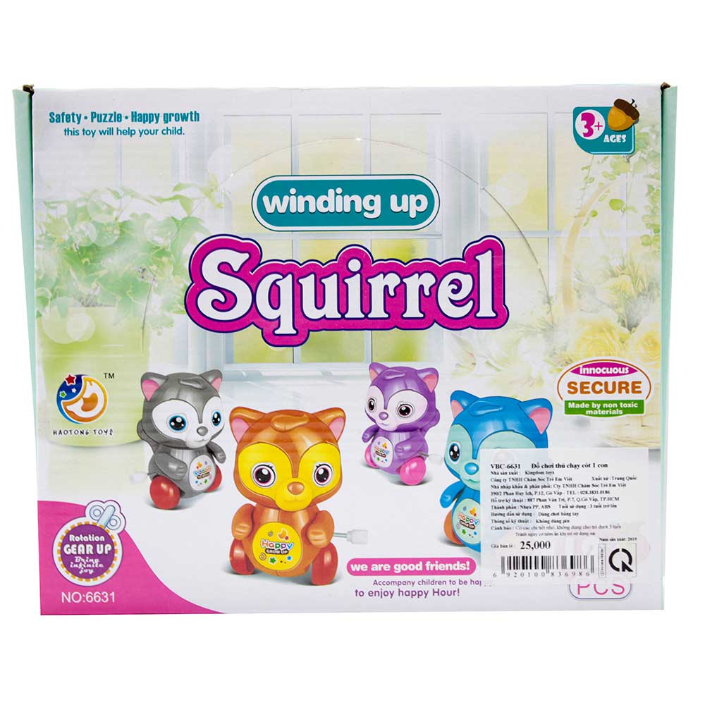 Đồ chơi thú chạy cót/con