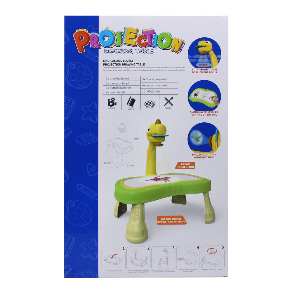 Đồ chơi bảng chiếu dùng pin hình khủng long