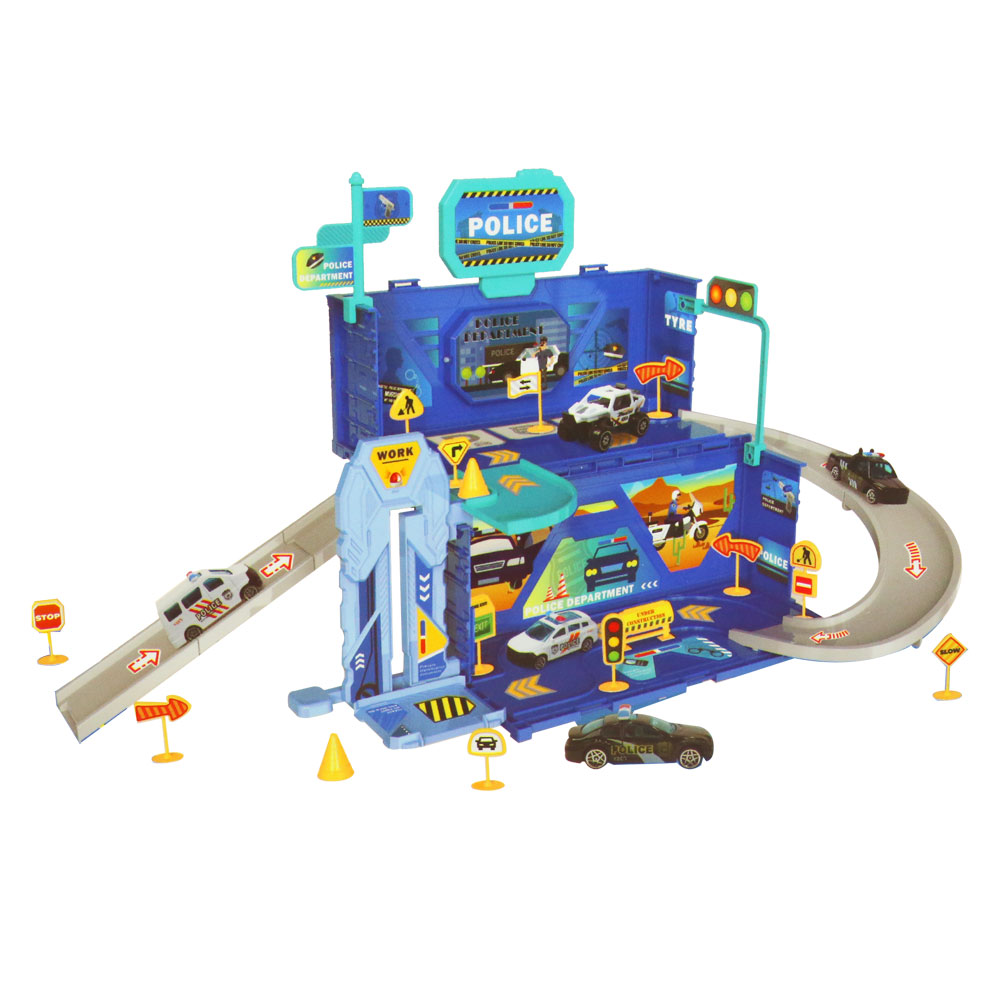 Bộ đồ chơi mô hình bãi đậu xe cho bé