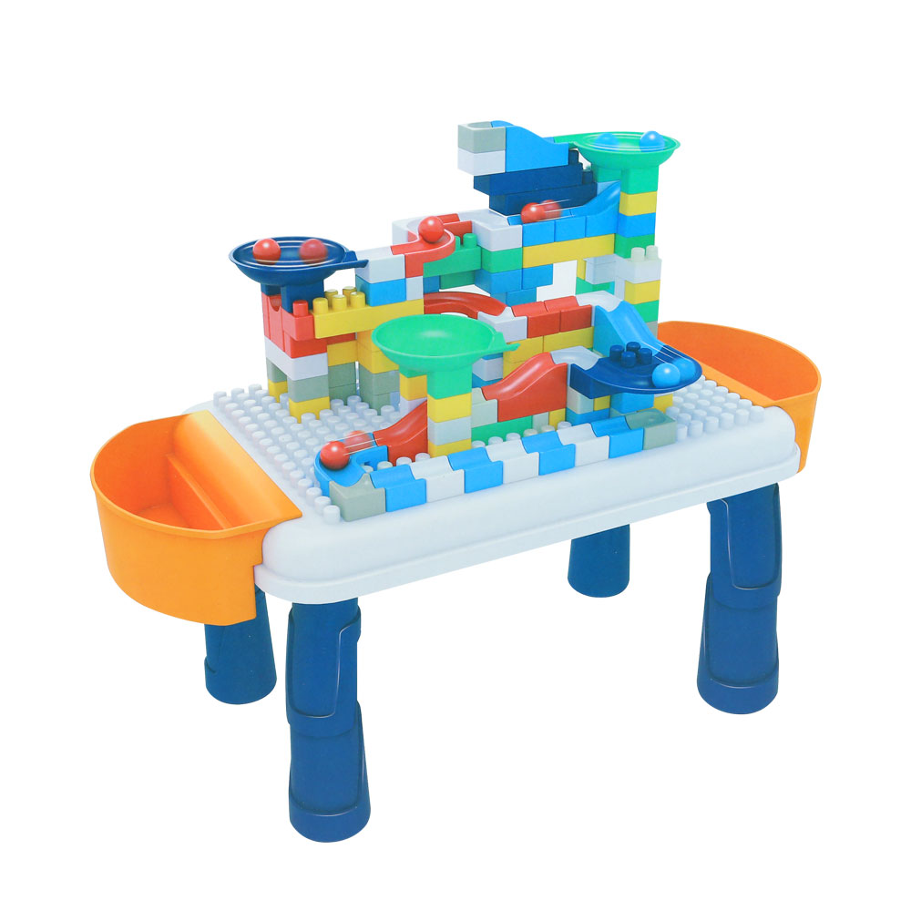 Bộ đồ chơi bàn học kèm 142 khối xếp hình