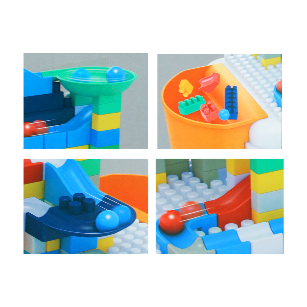 Bộ đồ chơi bàn học kèm 142 khối xếp hình