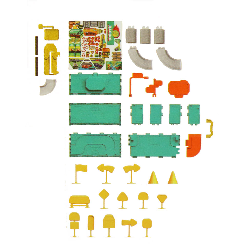 Bộ đồ chơi mô hình bãi đậu xe cho bé