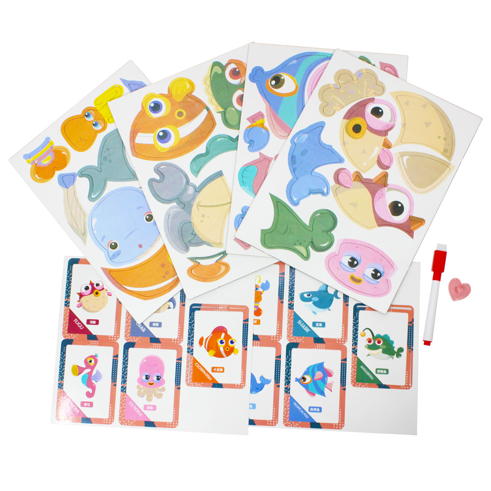 Đồ chơi xếp hình nam châm nhiều chủ đề