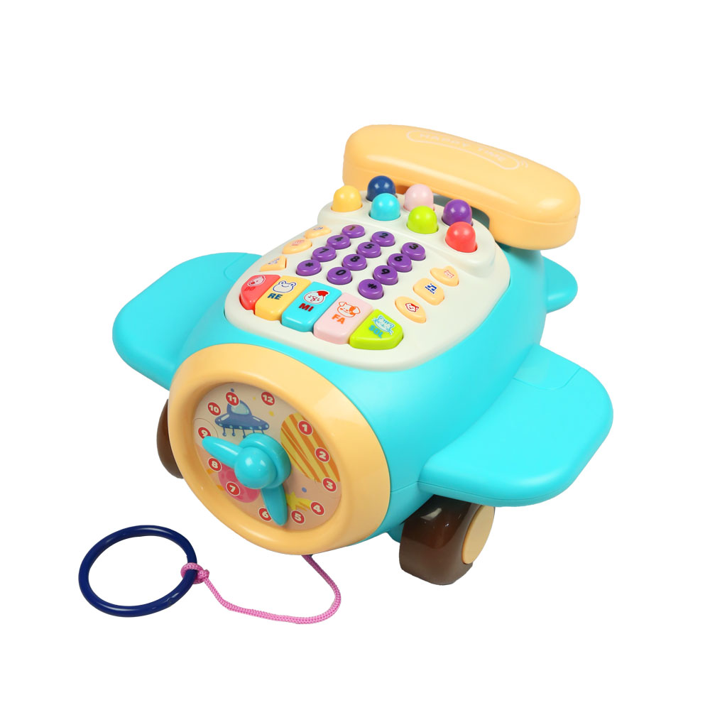 Đồ chơi máy bay điện thoại đèn nhạc