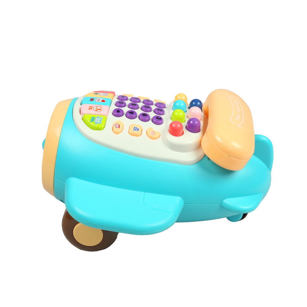 Đồ chơi máy bay điện thoại đèn nhạc