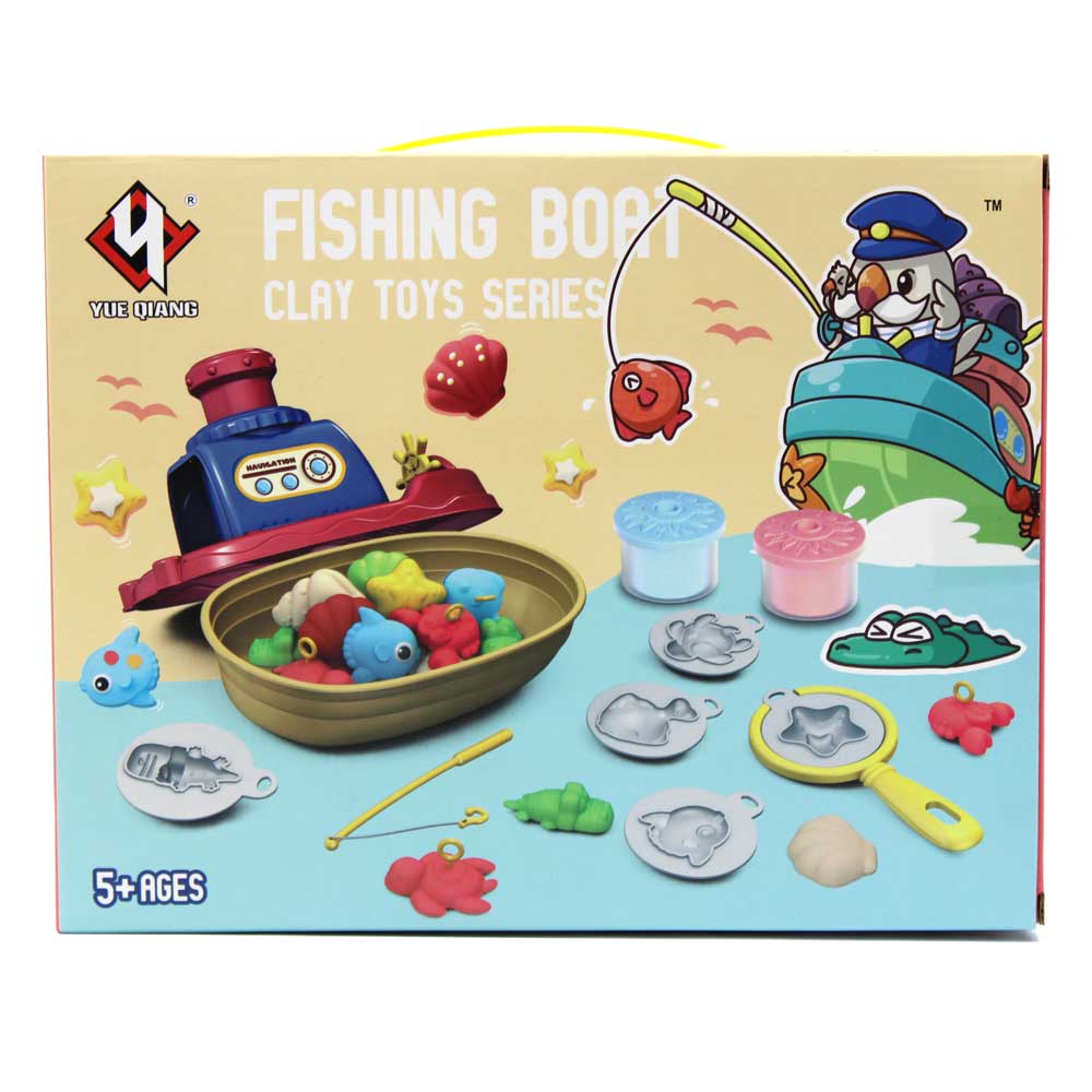 Đồ chơi đất nặn tạo hình câu cá ko pin