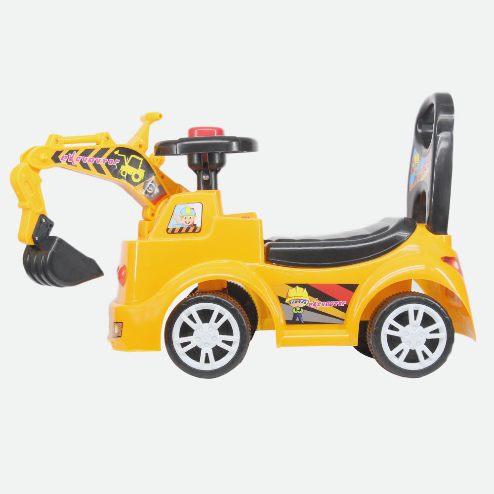 Đồ chơi xe công trình chòi chân dùng pin