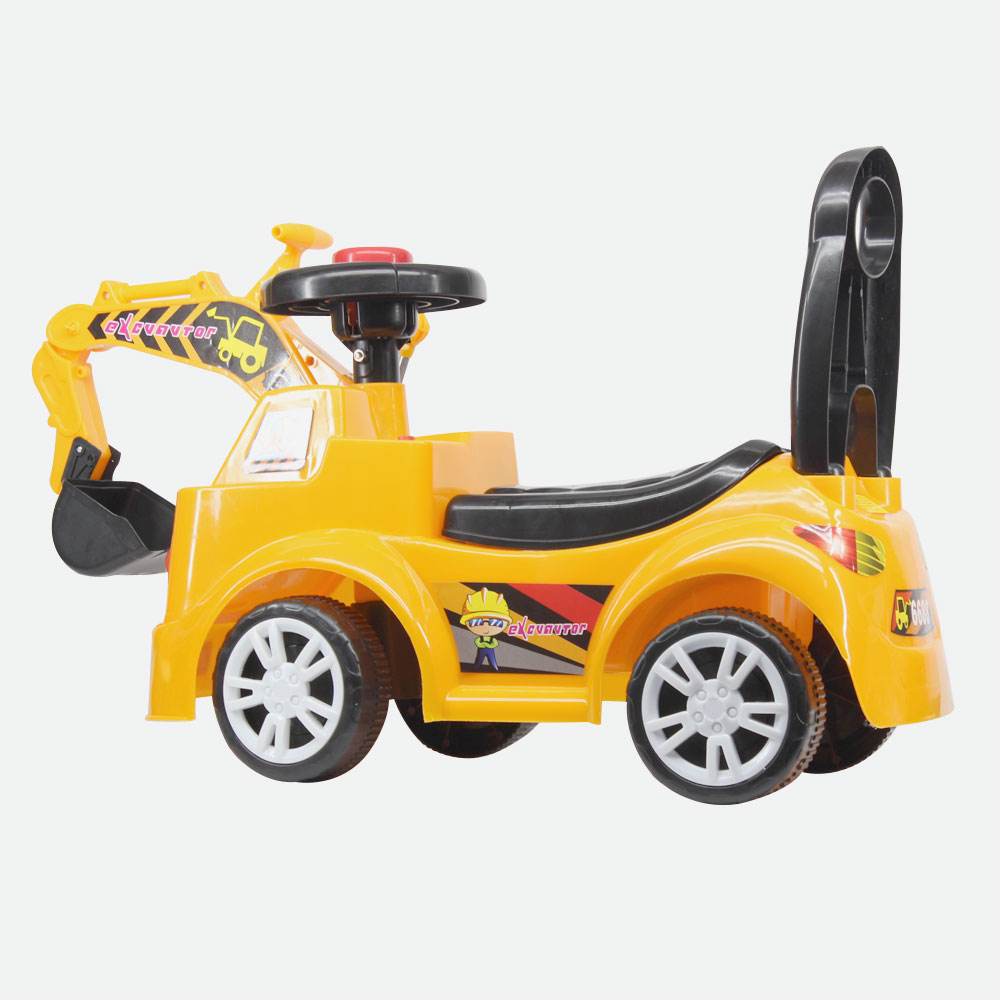 Đồ chơi xe công trình chòi chân dùng pin