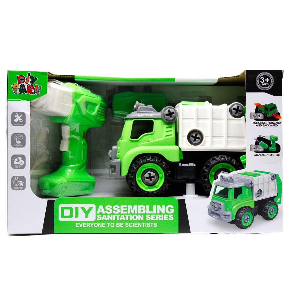 Đồ chơi xe tải lắp ghép điều khiển