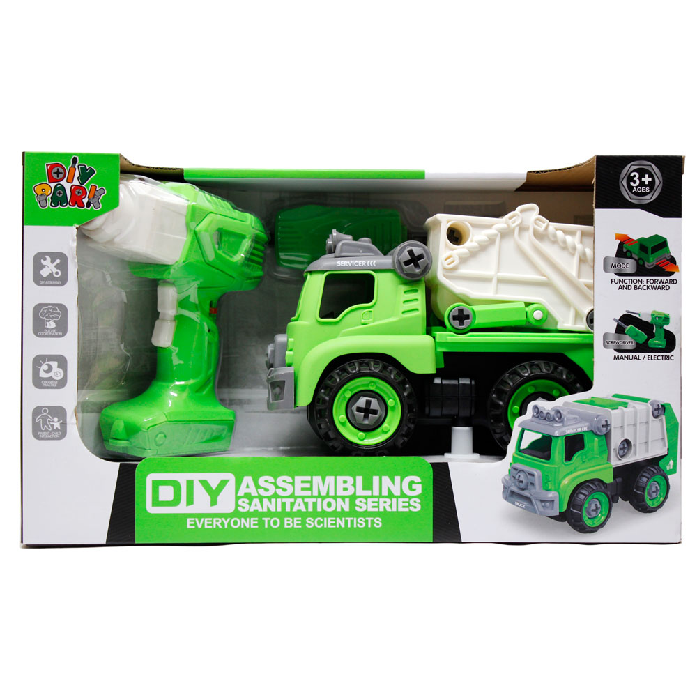 Đồ chơi xe tải lắp ghép điều khiển