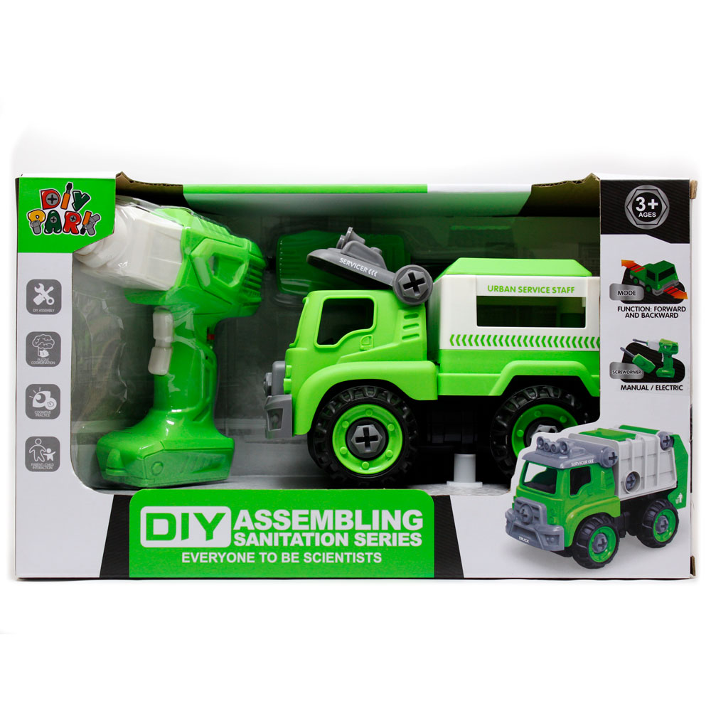 Đồ chơi xe tải lắp ghép điều khiển