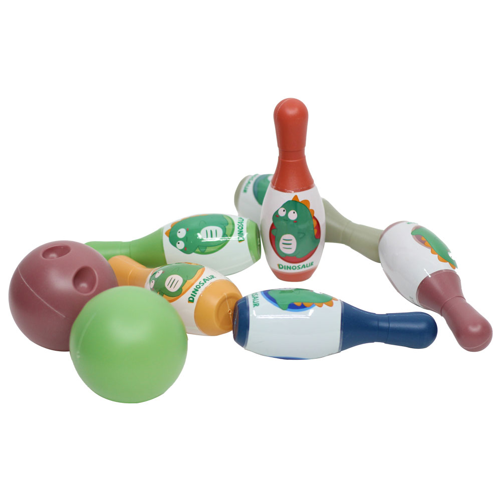 Đồ chơi bowling khủng long mini