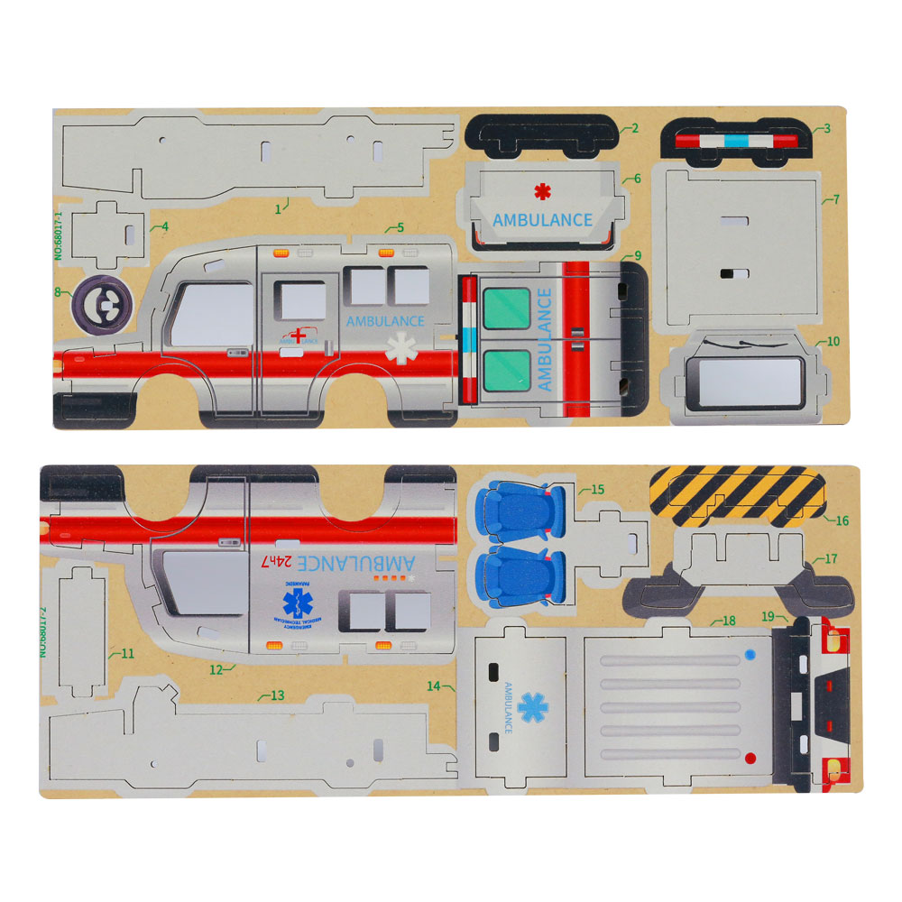 Đồ chơi phương tiện giao thông lắp ghép