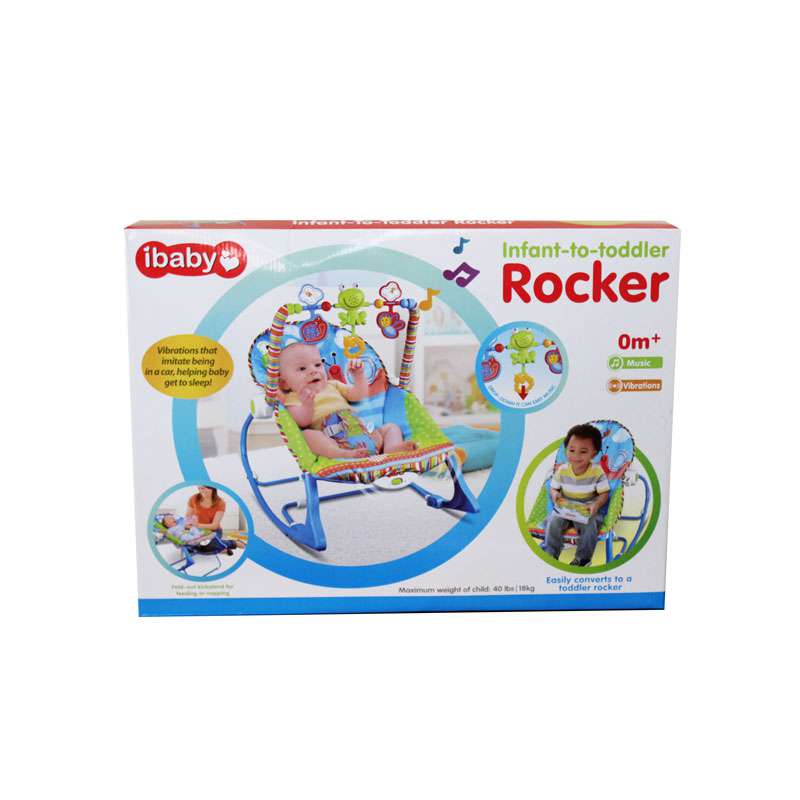 Đồ chơi ghế rung có nhạc cho bé- Ibaby